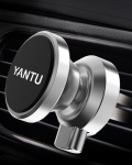 沿途（YANTU）车载手机支架 B93 车用出风口式 月光银 通用型
