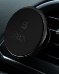 毕亚兹 车载手机支架 C21 空调出风口磁吸式支架 炫酷黑手机平板