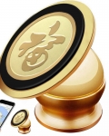 富贵竹 车载手机支架磁吸 强磁性手机支架360度旋转出风口磁铁车
