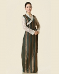 供应藏族成人演出服 民族舞台表演接待舞蹈服服装 个性修身藏袍