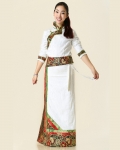 供应藏族成人舞台服 民族藏袍表演服批发 藏民活动接待服服装代理