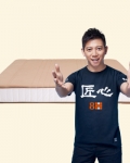 8H乳胶床垫T1 进口天然乳胶物理防螨 健康环保单人 双人成人儿童 七区弹簧席梦思床垫 咖啡金 18